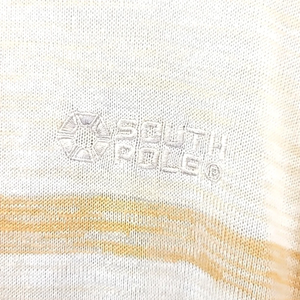 South Pole vintage stripped knit sweater